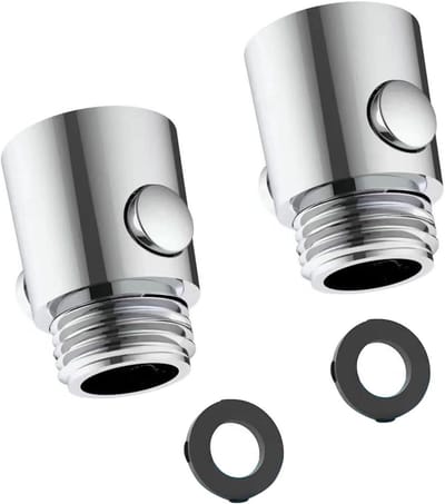 Water Stopper Set voor Douche - 2 Stuks Afsluitklep, Stroombegrenzer en Douchekop Controleventiel voor Efficiënt Watergebruik