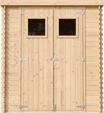 Timbela M309 - Houten tuinhuis - 3,53 m² - 204x204xH200 cm - zonder vloer