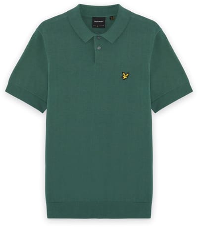 Lyle & Scott Cotton Short Sleeve Knitted Polo