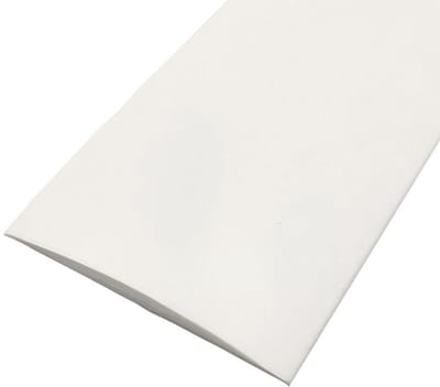 Dailygoods- Vloerovergangsstrip 1 m x 5 cm - Zelfklevend - PVC - Vloerdrempelstrip - Voor Tegels/Hout/Laminaat - Bescherming tegen Rafelen