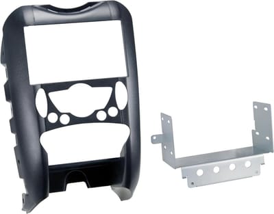 2-DIN Paneel geschikt voor BMW Mini (R55 / R56 / R57) - Kleur: zwart
