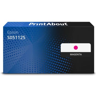 PrintAbout huismerk Toner S051125 Magenta Geschikt voor Epson