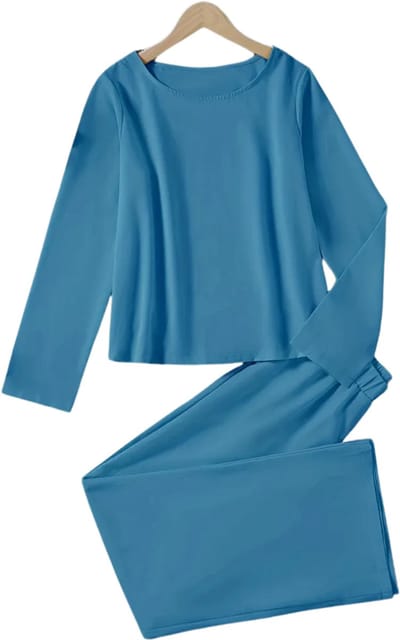 Livano Linnen Broek Dames - Zomerbroek - Volwassenen - Lange Broek - Pantalon - Strandbroek - Zomer - Ibiza Stijl - Blauw - Maat S