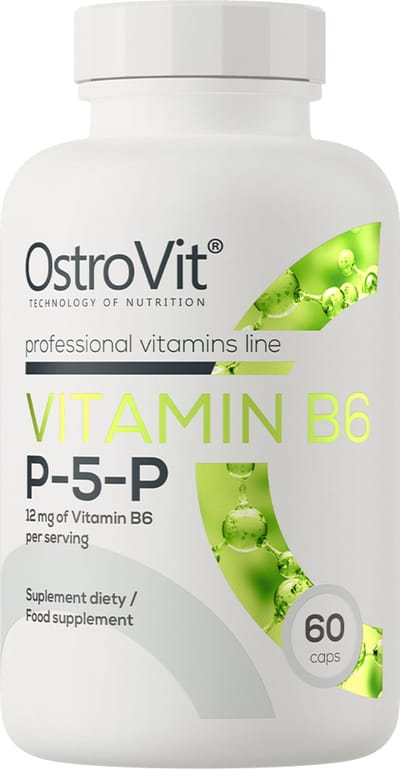 Vitamin B6 P-5-P - 60 Capsules - OstroVit - Supplementen Vitaminen B6 P-5-P
