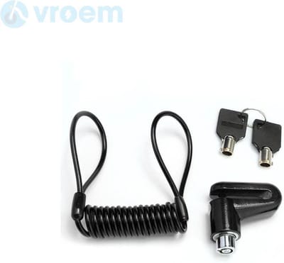 Remschijf slot voor Xiaomi Mijia M365 (PRO) - M365 Accessoires - Elektrische step - Phaewo X9 - Slot voor remschijf - Motorslot - Makkelijk bevestigen - Zwart