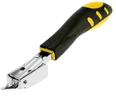 Nietenverwijderaar - Ontnieter - Spijkertrekker - Stoffeerders Koevoet - Zwart - Metaal, Rubber - 18.5*5.6*2.8cm - Nietjes Verwijderen - Handheld Nietverwijderaars - Verwijderen Van Nietjes - Voor Meubels, Vloer, Houten Kist, Karton, Fotolijst