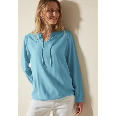 Blouse met elastische zoom