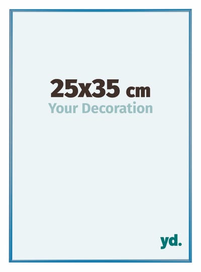 Your Decoration - Puzzellijst 25x35 cm - Staal Blauw - Puzzellijst 500-1000 stukjes - Aluminium Fotolijst - Kent