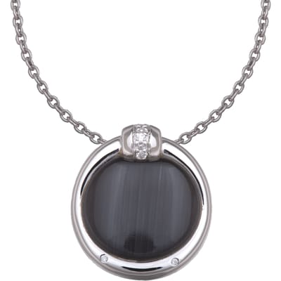 Orphelia Dames 925 Sterling Zilveren Ketting met Hanger - Zilver ZH-4560