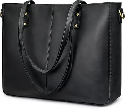 Leren Schoudertas voor Dames - Grote Handtas voor Werk, Vrije Tijd en Dagelijks Gebruik