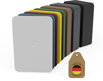 Afstandhouders kunststof set - 160 stuks - 60 x 40 x 1,5 - 20 mm - Onderlegplaten en compensatieplaten voor renovatie