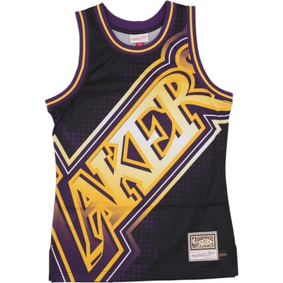 Basketball Type tanktop voor heren Nba Big Face 7.0 Fashion tanktop Loslak zwart