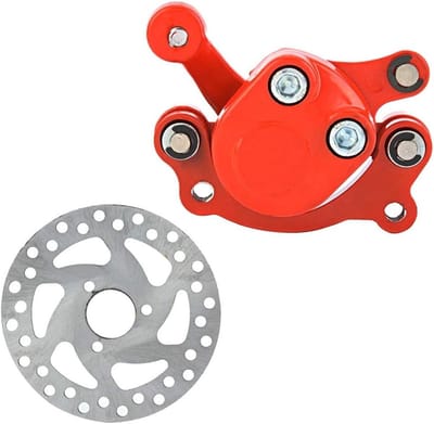Remschijf 120mm voor Auto's, Voertuigen en Elektrische Go Karts - Hoogwaardige Remrotor en Remklauw voor Mini Moto en Scooters