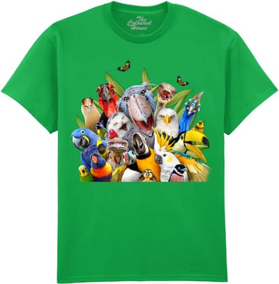 Vogels Watch The Birdie The Coloured House T-shirt M