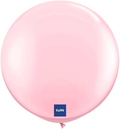 Folat - Folatex ballon XL 90 cm (per stuk) Std Roze
