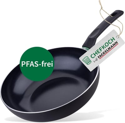 Lichtgewicht Aluminium Wokpan met Keramische Anti-Aanbaklaag - Geschikt voor Alle Warmtebronnen