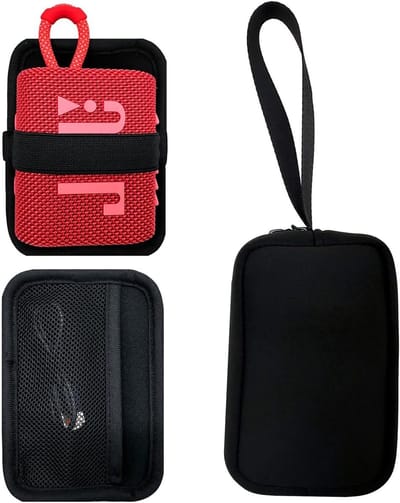 Draagbare Neopreen Reisopbergtas met Handvat voor Ultra, Eco en Go 3 Bluetooth Luidsprekers, Bescherming en Stijl