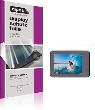 dipos – 4x Beschermfolie geschikt voor fceoul A3-01 | Krasbestendige & heldere Screenprotector Ultra-Thin