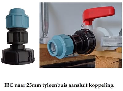 IBC - koppeling - Tyleen - 25mm