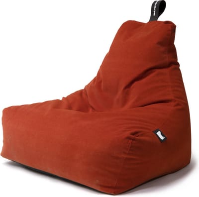 Extreme Lounging - b-bag mighty-b suede - zitzak voor volwassenen - voor binnen - zacht suede stof - Rust