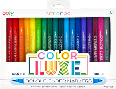 Ooly - Color Luxe - Dubbelzijdige stiften - 20 Stuks