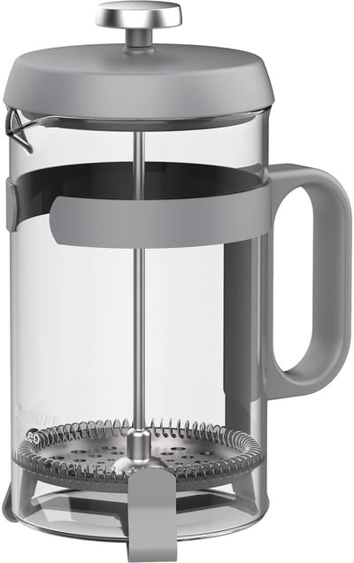 LEO Koffie- en theepers Antraciet 0,80L - Grijs -