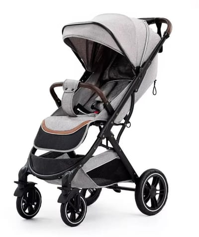 M-Goods - Kinderwagen Opvouwbaar - Compacte Buggy - Lichtgewicht Wandelwagen - Verstelbare Rugleuning