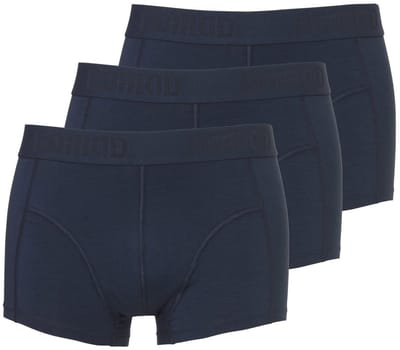NOMAD® Daily Boxershort 3-Pack | Donkerblauw | S | Slim Fit Heren Ondergoed | Ademend & Vochtregulerend | Gemaakt met Tencel™