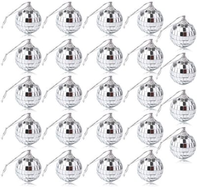 Dailygoody - Kersthangers - mini-discoballen - feestdecoratie - 3 cm