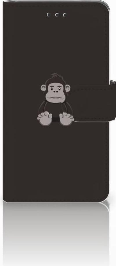 Book Case voor Nokia 7 Leuk Hoesje Gorilla