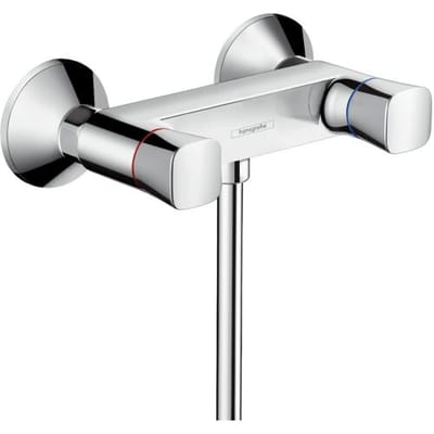 hansgrohe Logis tweegreeps douchemengkraan opbouw - 15 cm hartafstand - chroom