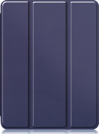 Hoesje - Geschikt voor Apple iPad Pro (2022) - 11 inch - 4e generatie - Dun & Stevig - Trifold Bookcase - Hard Cover Case - Met Uitsparing Geschikt voor Apple Pencil - Hardcover Book - Tablet Hoes - Donkerblauw
