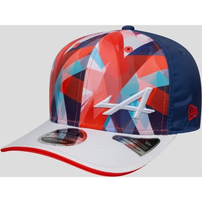 New Era Alpine Silverstone 9seventy® Stretch Snap Cap - White