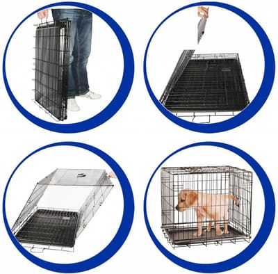 Classic Wire Crate - 122x76x84cm