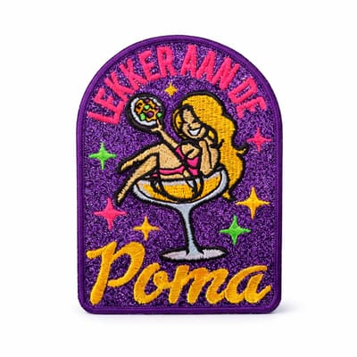 Oeteldonk embleem - Lekker aan de poma