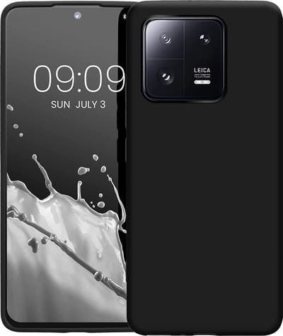 Casemania Hoesje Geschikt voor Xiaomi 13 - Zwart - Siliconen Back Cover