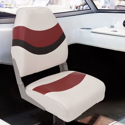 vidaXL - Bootstoel - met - poot - 360° - draaibaar