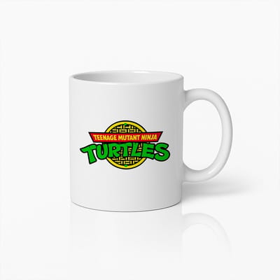Teenage Mutant Ninja Turtles Mok 330ml – Retro Cartoon Koffiebeker – Leuk Cadeau voor Kinderen & Klassieke Animatie Fans