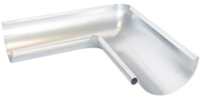 Bilka dakgoot binnenhoek - 150 mm - Magnelis ongecoat