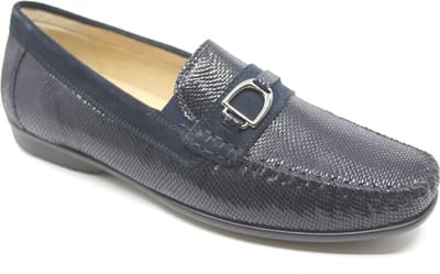 Sioux CORTIZIA-723-H - Volwassenen Instappers - Kleur: Blauw - Maat: 42