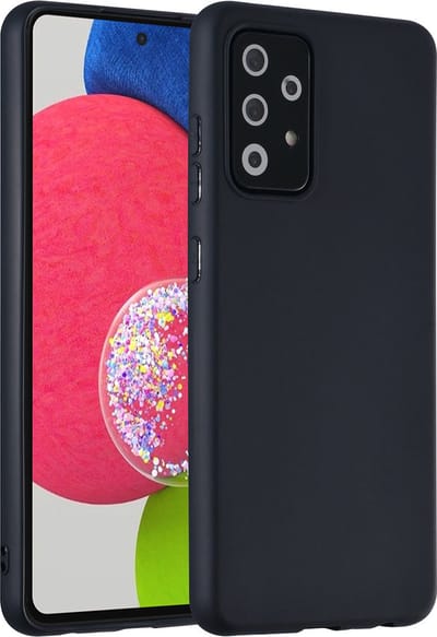 Zwart hoesje van UNIQ Accesory voor de Samsung Galaxy A52 - A52s - TPU Backcover