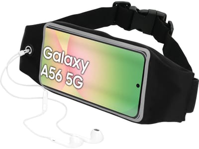 Mobiparts Comfort Fit Sport Belt geschikt voor Samsung Galaxy A56 - Zwart