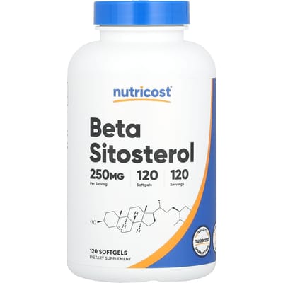 Beta Sitosterol, 250 mg, 120 Softgels