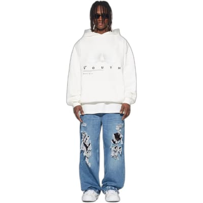 Hoodie Lost Youth Dove