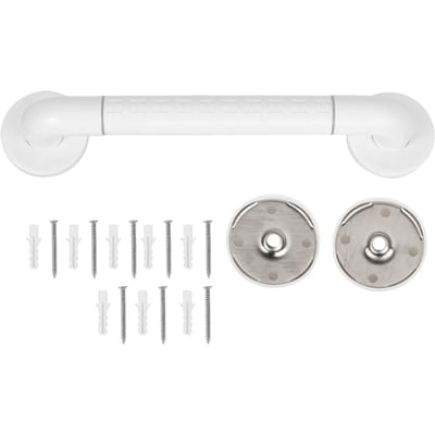 RVS Badkamer Handgreep Veiligheidsbeugel Handrail Douchehandgreep voor Badkamer Badkuip Toilet white