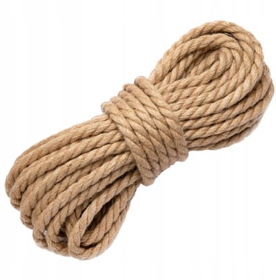 Jutekouw 10m 16mm - Sterk en Natuurlijk Touw