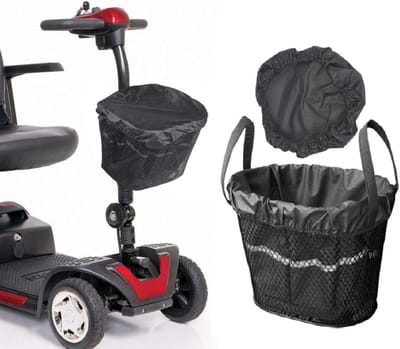 Waterdichte en Reflecterende Fietsmand Tas met Beschermhoes voor Scooters