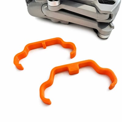 Propeller Houder Geschikt voor DJI Mini 3 Pro – Drone Propeller Bescherming – Opbergclip – Compact Reisaccessoire – Oranje