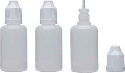 Model Craft Hobbyverf - POL1030/3 Empty Dropper Bottles - 30ml 3x Verf flesje - 3 ml