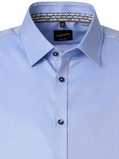 Venti Heren Overhemd Kent Boord Katoen Body Fit - XXL